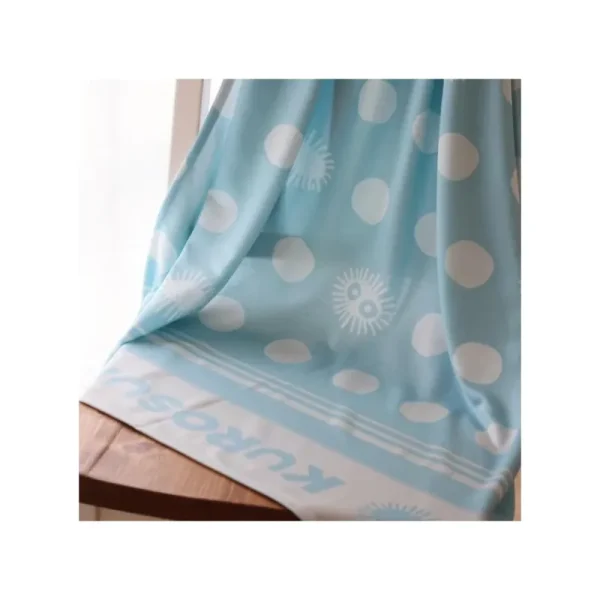 Best Sale Serviette de plage Motifs Noiraude 85 x 115 cm - Mon voisin Totoro Linge De Maison