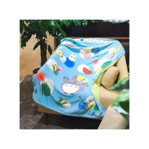 Store Serviette de plage Vacances d'été 85 x 115 cm - Mon Voisin Totoro Linge De Maison