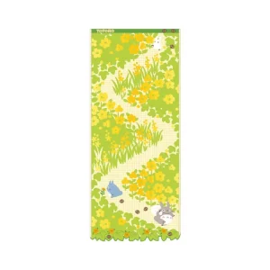 New Serviette Fleurs Jaunes 34x80cm - Mon voisin Totoro Linge De Maison