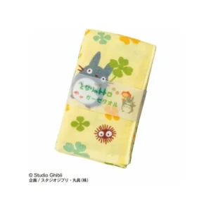 Clearance Serviette Imabari Totoro Trèfle 34x80 cm - Mon Voisin Totoro Linge De Maison