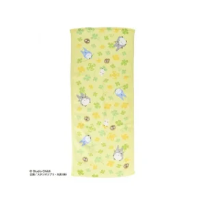 Clearance Serviette Imabari Totoro Trèfle 34x80 cm - Mon Voisin Totoro Linge De Maison