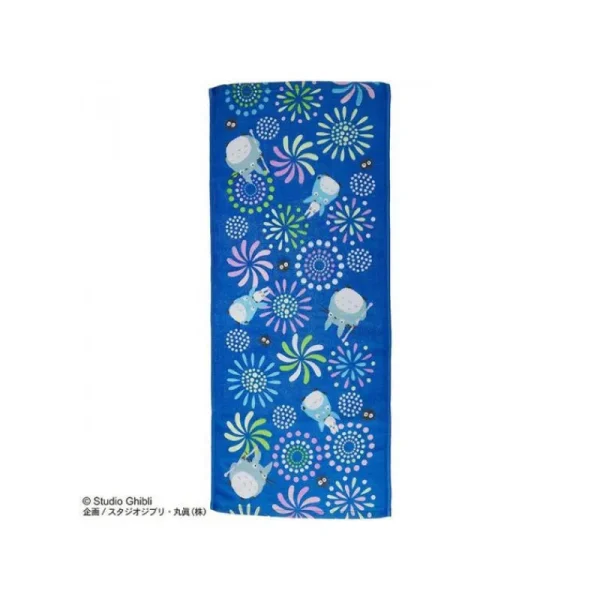 Cheap Serviette Imabari Totoro Feux d'artifice 34x80 cm - Mon Voisin Totoro Linge De Maison