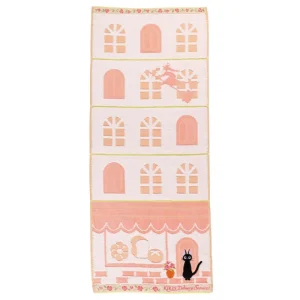 Online Serviette Jiji Coin de rue 34x80 cm - Kiki la petite sorcière Linge De Maison