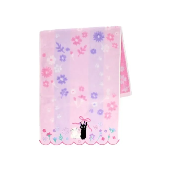 Sale Serviette Jiji Et Lily 34x80cm - Kiki la petite sorcière Linge De Maison