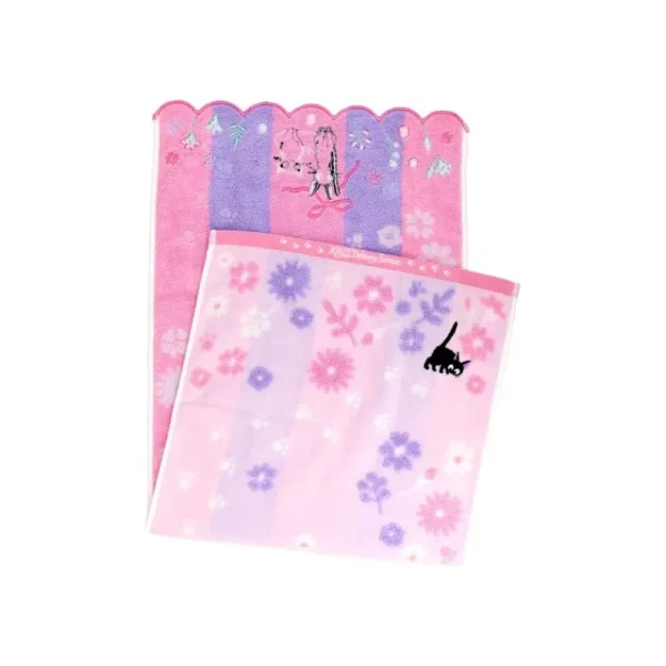 Sale Serviette Jiji Et Lily 34x80cm - Kiki la petite sorcière Linge De Maison