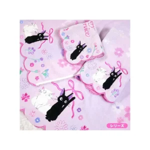 Sale Serviette Jiji Et Lily 34x80cm - Kiki la petite sorcière Linge De Maison