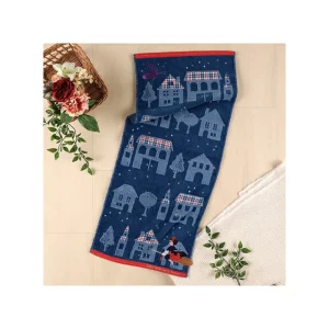 Cheap Serviette La nuit du départ 34x80 cm - Kiki la petite sorcière Linge De Maison