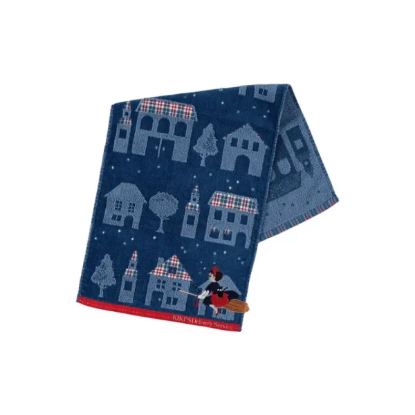 Cheap Serviette La nuit du départ 34x80 cm - Kiki la petite sorcière Linge De Maison