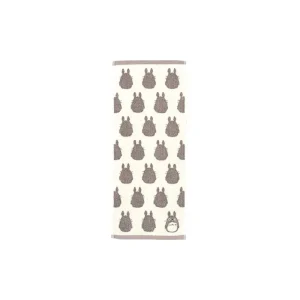 Cheap Serviette Silhouette Totoro Gris 33x80 cm - Mon Voisin Totoro Linge De Maison