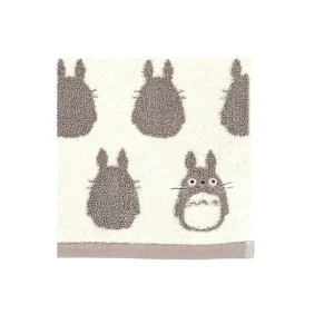 Cheap Serviette Silhouette Totoro Gris 33x80 cm - Mon Voisin Totoro Linge De Maison