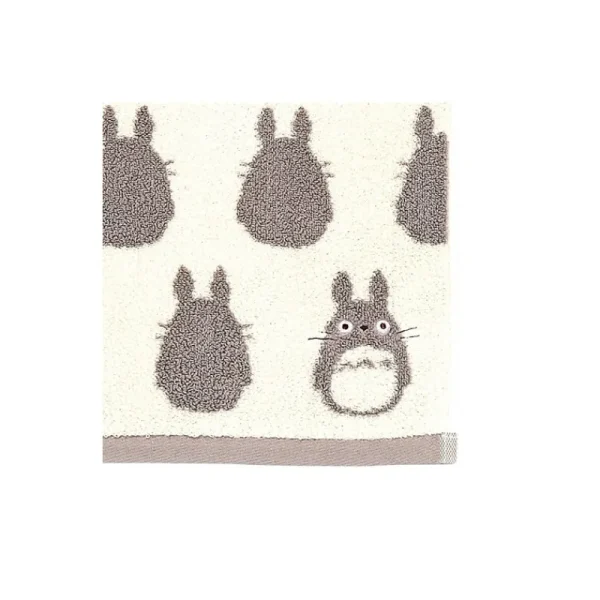 Cheap Serviette Silhouette Totoro Gris 33x80 cm - Mon Voisin Totoro Linge De Maison