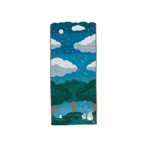 Shop Serviette Sous la lune 34x80 cm - Mon voisin Totoro Linge De Maison