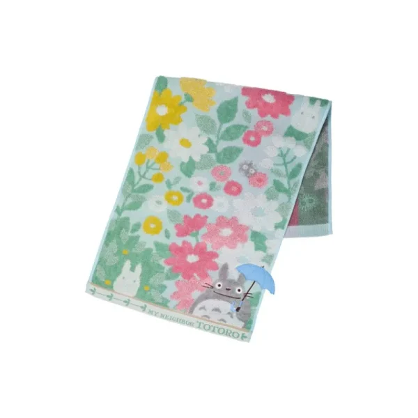 Cheap Serviette Totoro Champs de Fleurs 34x80 cm - Mon Voisin Totoro Linge De Maison