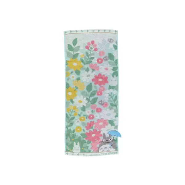 Cheap Serviette Totoro Champs de Fleurs 34x80 cm - Mon Voisin Totoro Linge De Maison