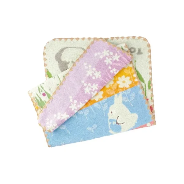 Clearance Serviette Totoro Fleurs Sauvages 34x80 cm - Mon Voisin Totoro Linge De Maison
