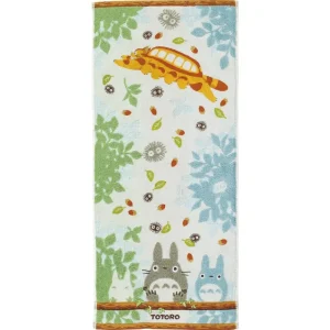Store Serviette Totoro Sur une branche 34x80 cm - Mon Voisin Totoro Linge De Maison