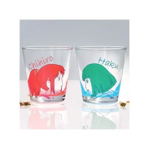 Sale Set 2 Verres Chihiro & Haku - Le Voyage de Chihiro Cuisine Et Table