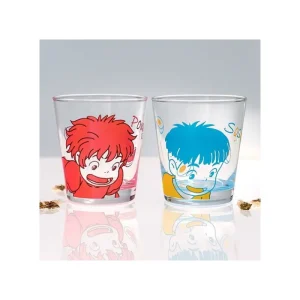 Online Set 2 Verres Ponyo & Sosuke - Ponyo sur la falaise Cuisine Et Table