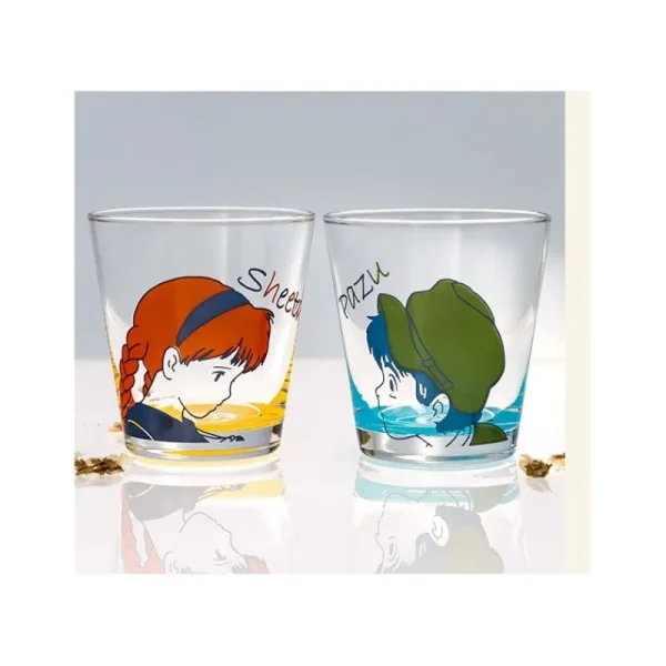 Cheap Set 2 Verres Sheeta & Pazu - Le Château dans le ciel Cuisine Et Table