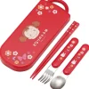 Clearance Set Baguettes Cuillère Fourchette Mei rouge - Mon Voisin Totoro Cuisine Et Table