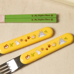 Best Sale Set Baguettes Cuillère Fourchette Totoro & Chatbus - Mon Voisin Totor Cuisine Et Table