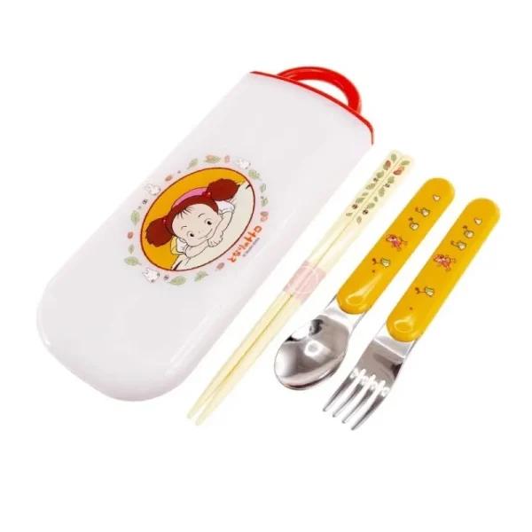 Outlet Set Baguettes Cuillère Fourchette Mei - Mon Voisin Totoro Cuisine Et Table
