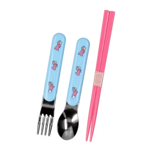 Sale Set Baguettes Cuillère Fourchette Ponyo dans la mer - Ponyo sur la fa Cuisine Et Table