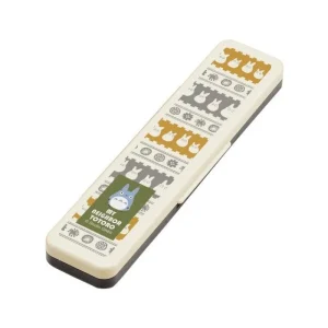 Best Sale Set Baguettes Et Cuillère Totoro Blanc Farandole - Mon Voisin Totoro Cuisine Et Table