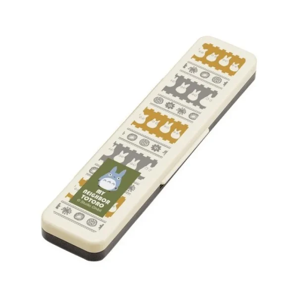 Best Sale Set Baguettes Et Cuillère Totoro Blanc Farandole - Mon Voisin Totoro Cuisine Et Table