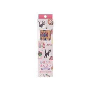 Clearance Set de 12 Crayons 2B Jiji & Kiki Shopping - Kiki la petite sorcière Écriture