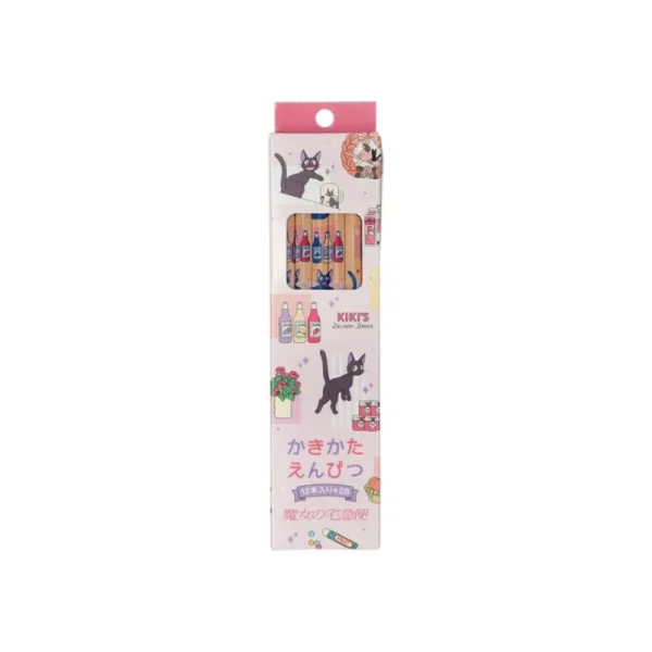 Clearance Set de 12 Crayons 2B Jiji & Kiki Shopping - Kiki la petite sorcière Écriture
