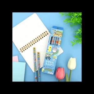 Best Sale Set de 12 Crayons 2B Véhicules - Mon voisin Totoro Écriture