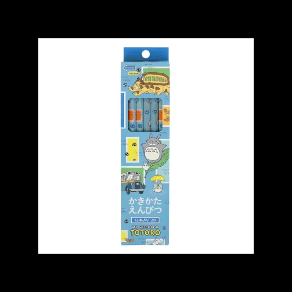 Best Sale Set de 12 Crayons 2B Véhicules - Mon voisin Totoro Écriture