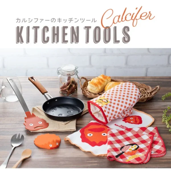 Best Set de 2 Torchons Calcifer - Le Château ambulant Cuisine Et Table