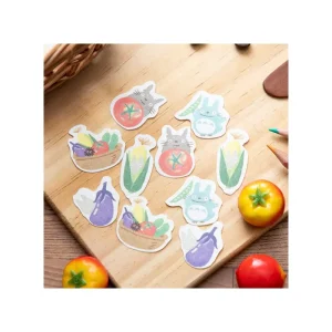 Clearance Set de stickers Break Time Légumes - Mon Voisin Totoro Petit Matériel