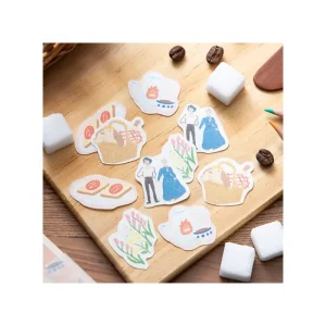 Sale Set de stickers Break Time Fleurs - Le Château ambulant Petit Matériel