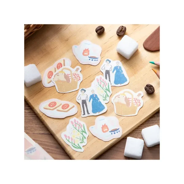 Sale Set de stickers Break Time Fleurs - Le Château ambulant Petit Matériel