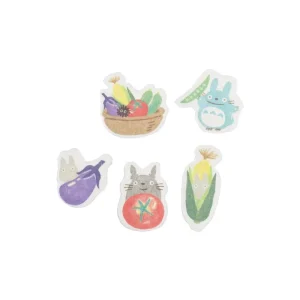 Clearance Set de stickers Break Time Légumes - Mon Voisin Totoro Petit Matériel