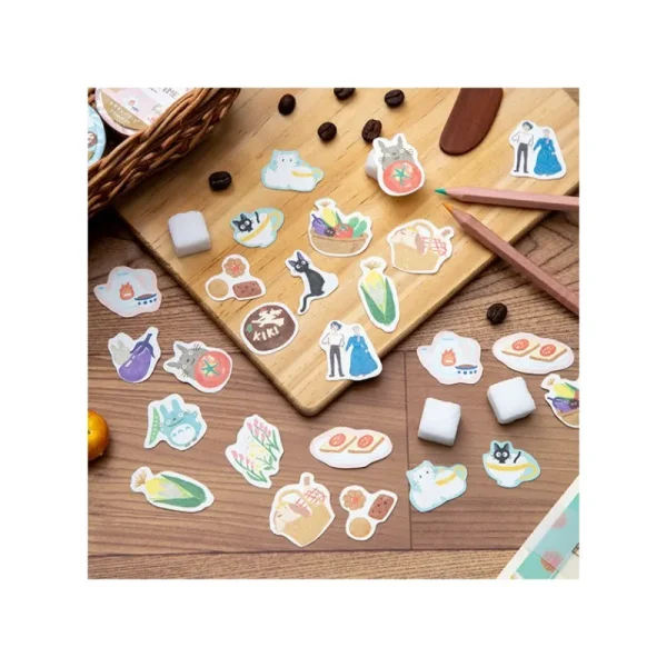 Sale Set de stickers Break Time Fleurs - Le Château ambulant Petit Matériel