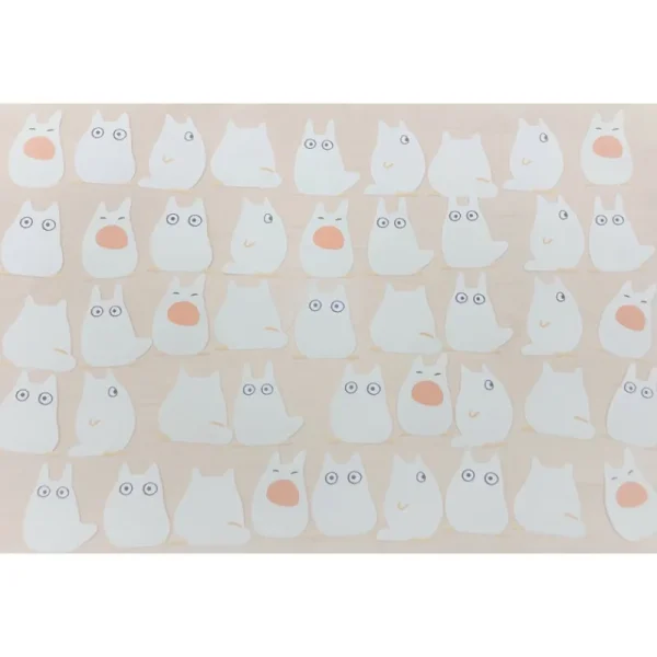 Cheap Set de stickers Totoro Blanc - Mon Voisin Totoro Petit Matériel