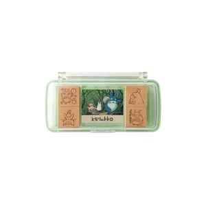 New Set de Tampons Vert Totoro - Mon Voisin Totoro Petit Matériel