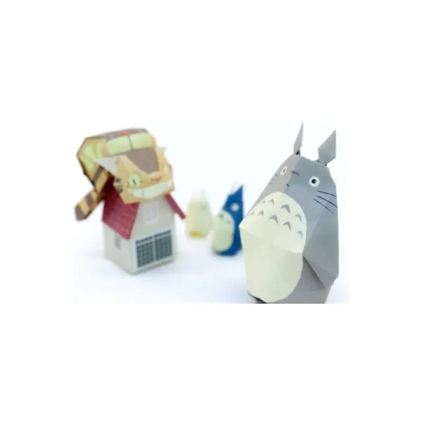 Online Set Origami Totoro devant la maison - Mon Voisin Totoro Loisirs Créatifs