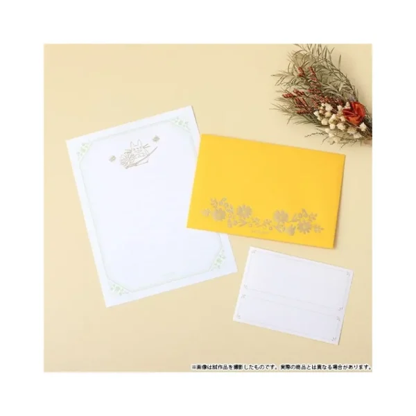 New Set papier à lettre Fleurs - Mon Voisin Totoro Cartes Postales Et Papier À Lettres