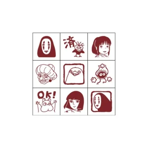 Hot Set tampons personnages - Le Voyage de Chihiro Petit Matériel