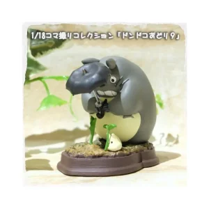 Outlet Statue Collection Stop Motion Totoro Gris Dondoko Pose 9 - Mon Voisin Statues