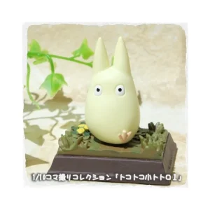 Online Statue Collection Stop Motion Totoro Blanc Course Pose 1 - Mon Voisin Statues