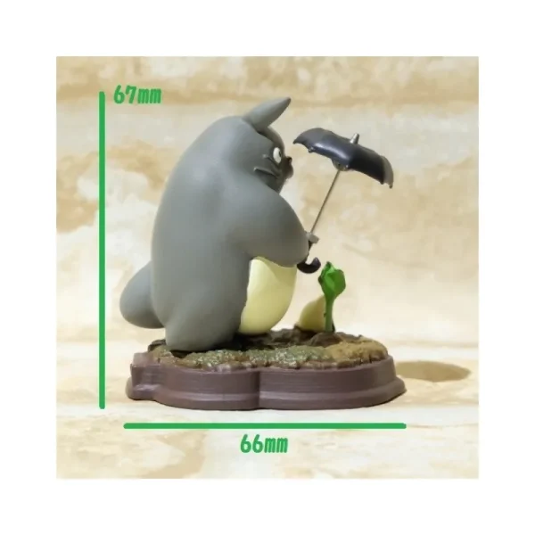 Store Statue Collection Stop Motion Totoro Gris Dondoko Pose 10 - Mon Voisi Statues
