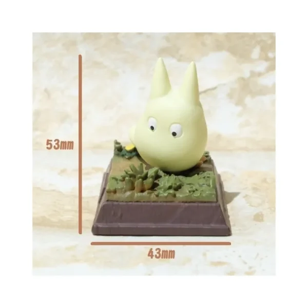 Cheap Statue Collection Stop Motion Totoro Blanc Course Pose 5 - Mon Voisin Statues