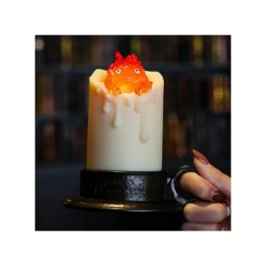 Clearance Statue lumineuse Calcifer Bougie - Le Château ambulant Statues