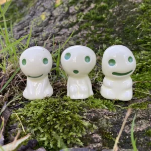 Clearance Statuette Kodama A & 1 Blind Pierre de Pouvoir - Princess Mononoké Statues